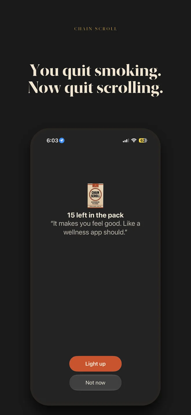 Chain Scroll App Store screenshot 1