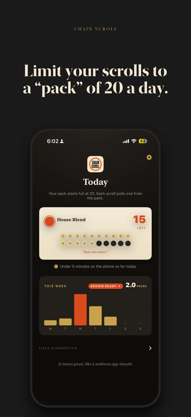 Chain Scroll App Store screenshot 2