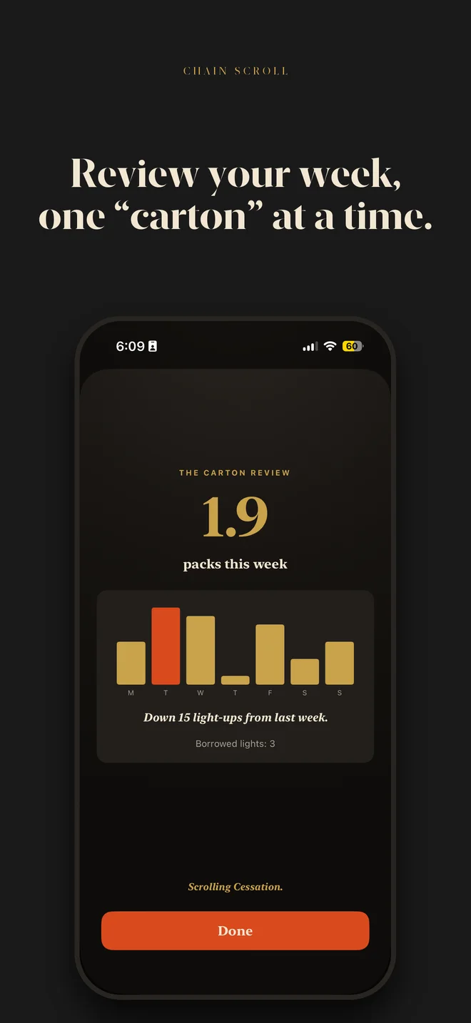 Chain Scroll App Store screenshot 4