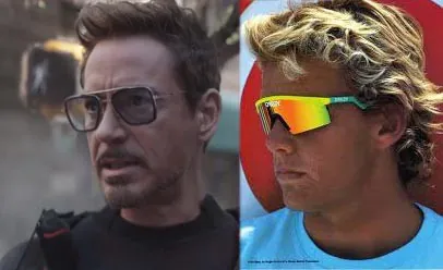 Tony Stark AR Glasses compared to Oakleys